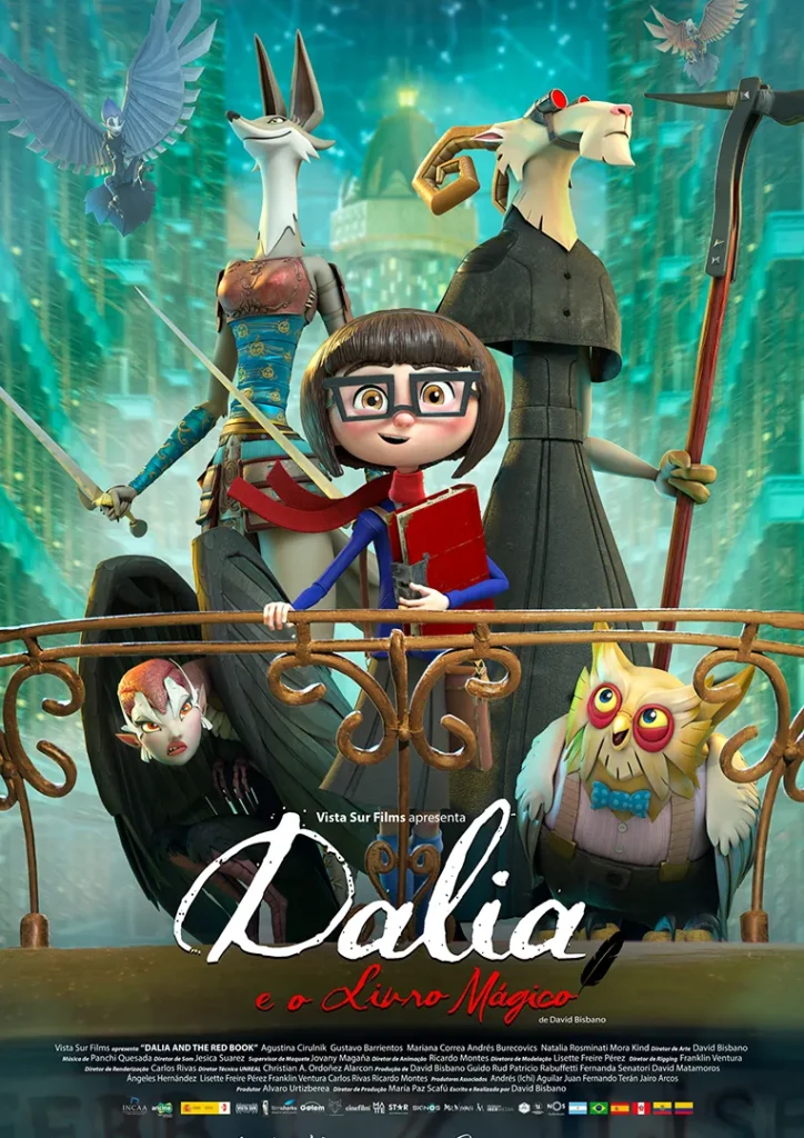 Dália e o Livro Mágico VP